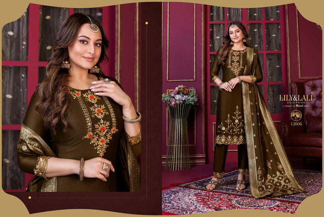 Majestic Modish By Lily Lali Readymade Suits Catalog